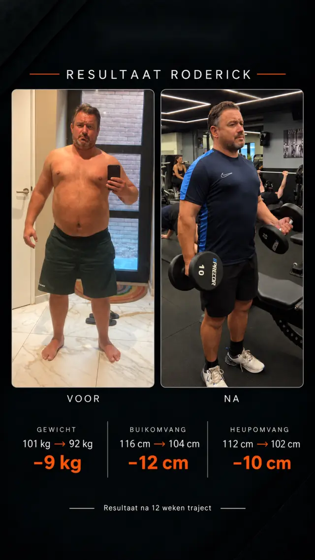 RODERICK voor na
